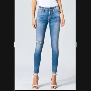 Flying Monkey - MID RISE DISTRESSED ANKLE SKINNY
